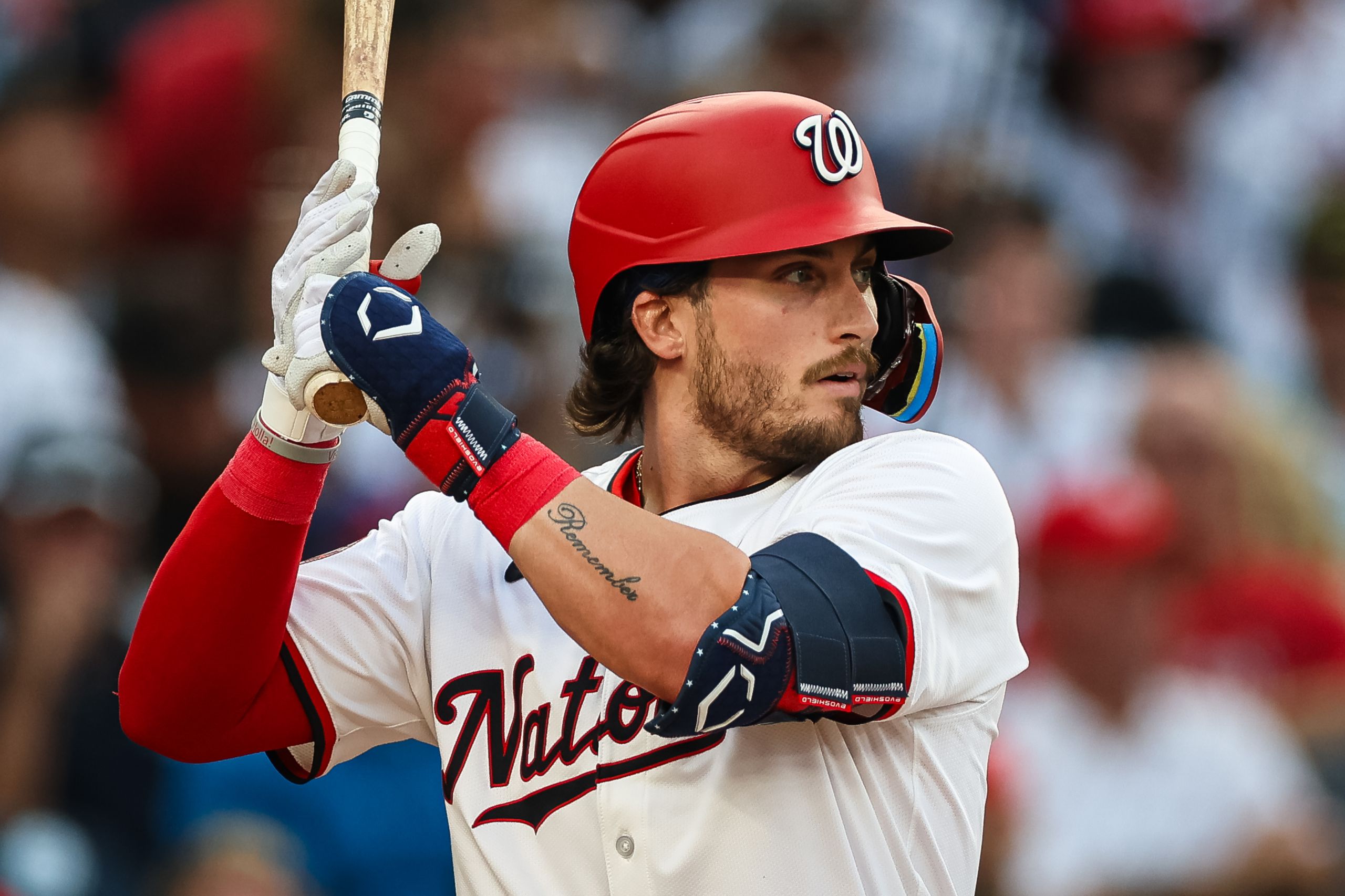 Washington Nationals rookie outfielder Dylan Crews